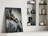 Horse Glass Wall Art.
