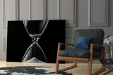 Hourglass Glass Wall Art.
