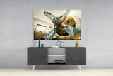 Airplane Glass Wall Art.