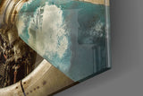 Airplane Glass Wall Art.