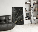 Leaf Glass Wall Art.