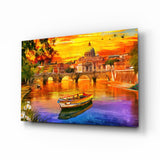 St. Peter's Basilica Glass Wall Art - 72x46 cm
