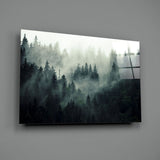 Landscape of Darkness Glass Wall Art.