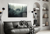 Landscape of Darkness Glass Wall Art.