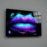 Lip Glass Wall Art.