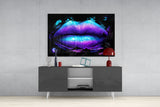 Lip Glass Wall Art.
