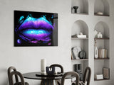 Lip Glass Wall Art.