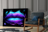 Lip Glass Wall Art.