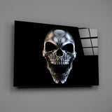 Skull Glass Wall Art.