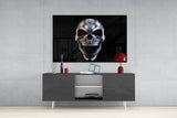 Skull Glass Wall Art.