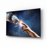 Arte de pared de vidrio de Combinación