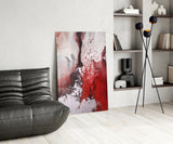 Colors of Abstraction Glass Wall Art.