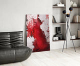 Colors of Abstraction Glass Wall Art.