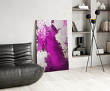 Colors of Abstraction Glass Wall Art.