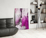 Colors of Abstraction Glass Wall Art.