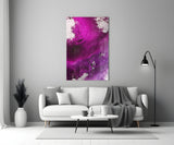 Colors of Abstraction Glass Wall Art.