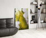 Colors of Abstraction Glass Wall Art.