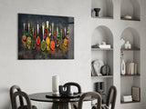 Spices Glass Wall Art.