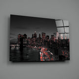Gotham City Glass Wall Art.