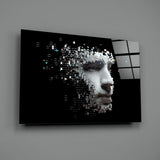 Being Human Glass Wall Art.