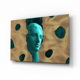 Sculpture Glass Wall Art.