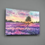 Tranquility Glass Wall Art.