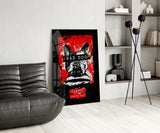 “Bad Dog” Glass Wall Art.