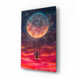 Freedom Glass Wall Art.