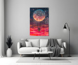 Freedom Glass Wall Art.