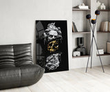 Poseidon Glass Wall Art.