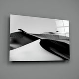 Black Landscape Glass Wall Art.