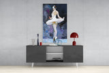 Ballerina Glass Wall Art.