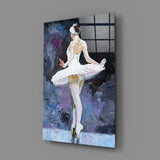 Ballerina Glass Wall Art.