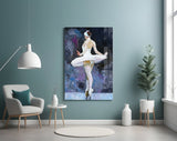 Ballerina Glass Wall Art.