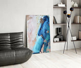 Abstraction Glass Wall Art.