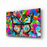 Butterfly Glass Wall Art.