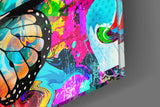 Butterfly Glass Wall Art.
