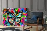 Butterfly Glass Wall Art.