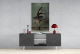 Ballerina Glass Wall Art.