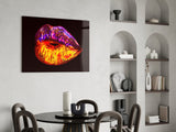 Lip Glass Wall Art.