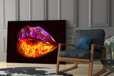 Lip Glass Wall Art.