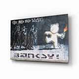 Bear's Resistance Glass Art.