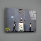 Waiting for Explosion Glass Art.