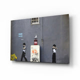 Waiting for Explosion Glass Art.