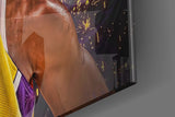Kobe Bryant Glass Art.