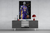 Kobe Bryant Glass Art.