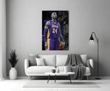 Kobe Bryant Glass Art.