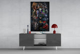 Batman Universe Glass Art.