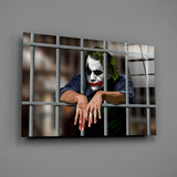 Joker Glass Art.