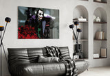 Joker Glass Art.
